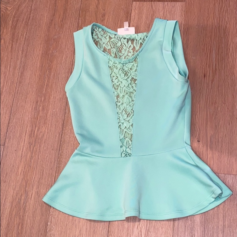 Marilynn Monroe mint lace top